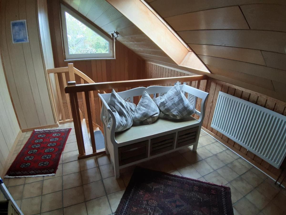 Ferienwohnung Schwalbennest 해네라우하데마스첸 외부 사진
